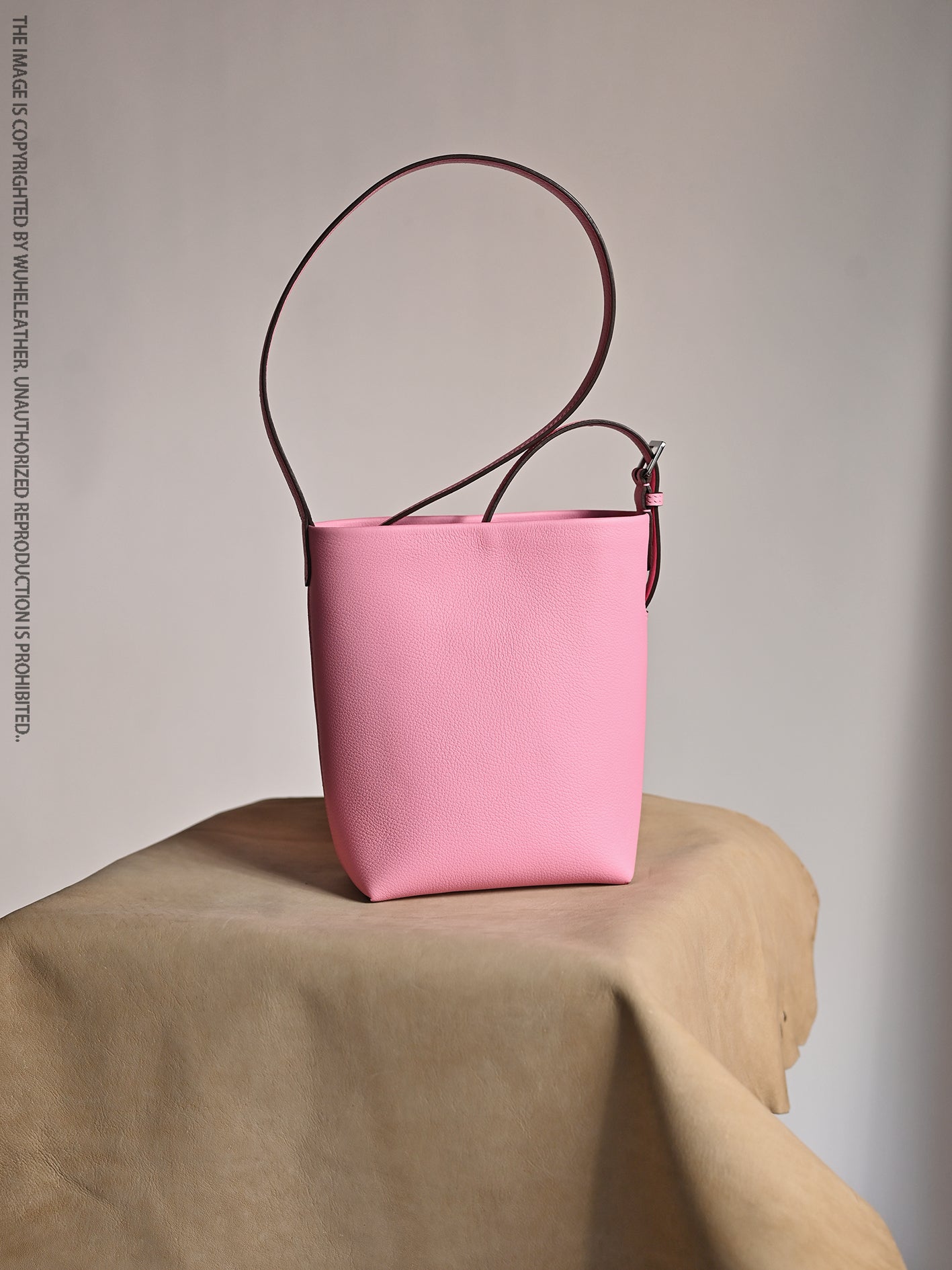 MIni Bucket bag(Italian  leather)