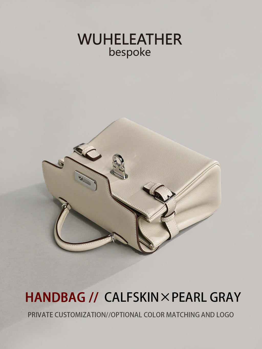 WUHE||Horseshoe Clasp Bag×calfskin