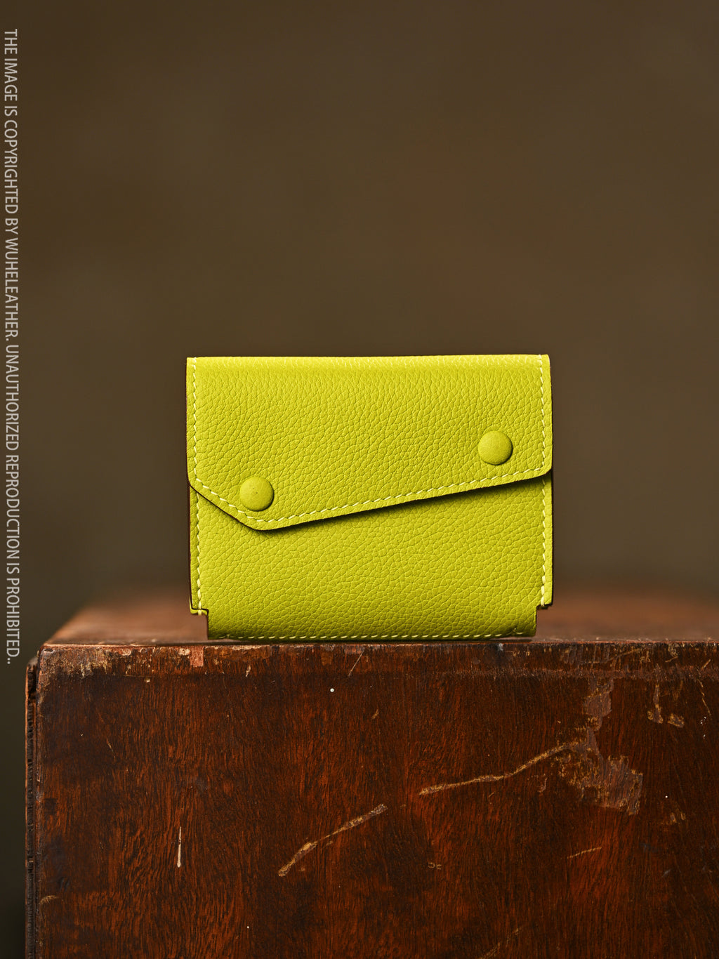 WUHE/In Stock||Maxi Carry Card Case(Calfskin）
