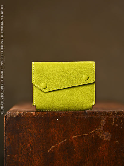 WUHE/In Stock||Maxi Carry Card Case(Calfskin）