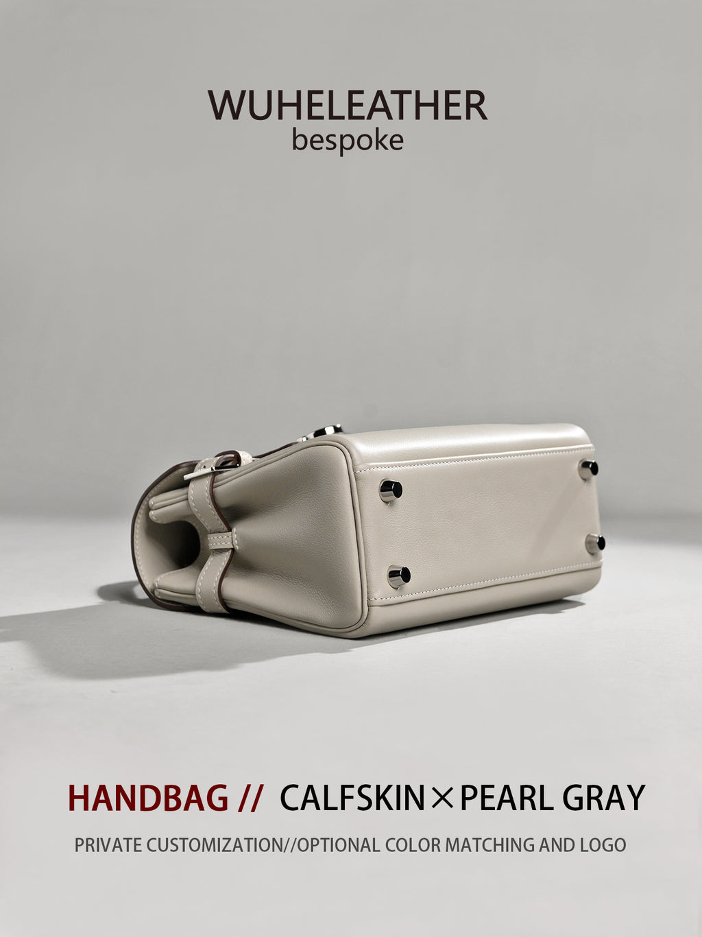 WUHE||Horseshoe Clasp Bag×calfskin