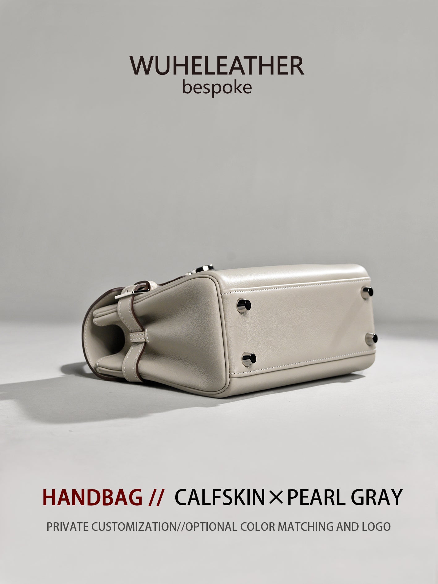 WUHE||Horseshoe Clasp Bag×calfskin
