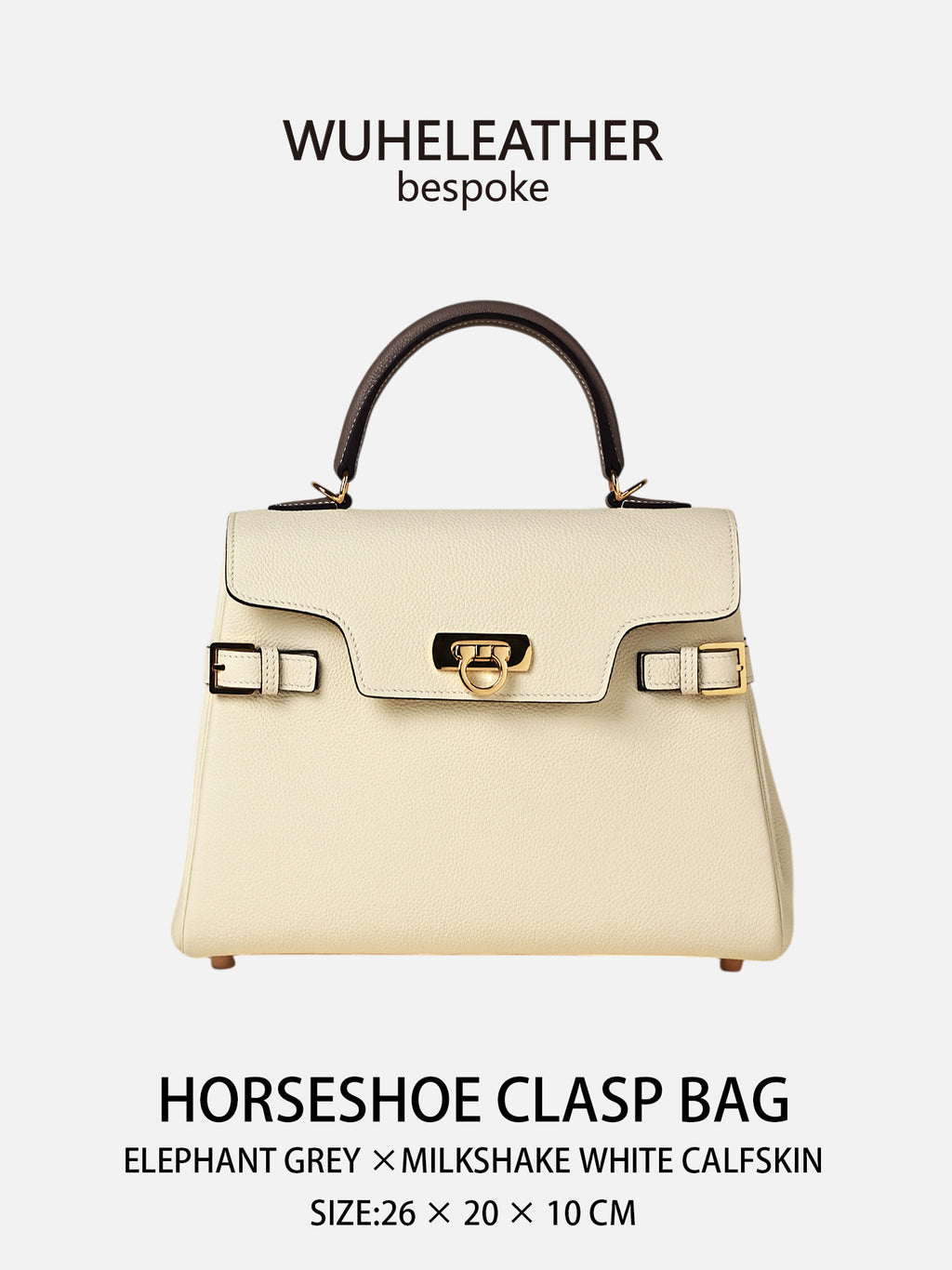 WUHE Horseshoe Clasp Bag in Calfskin