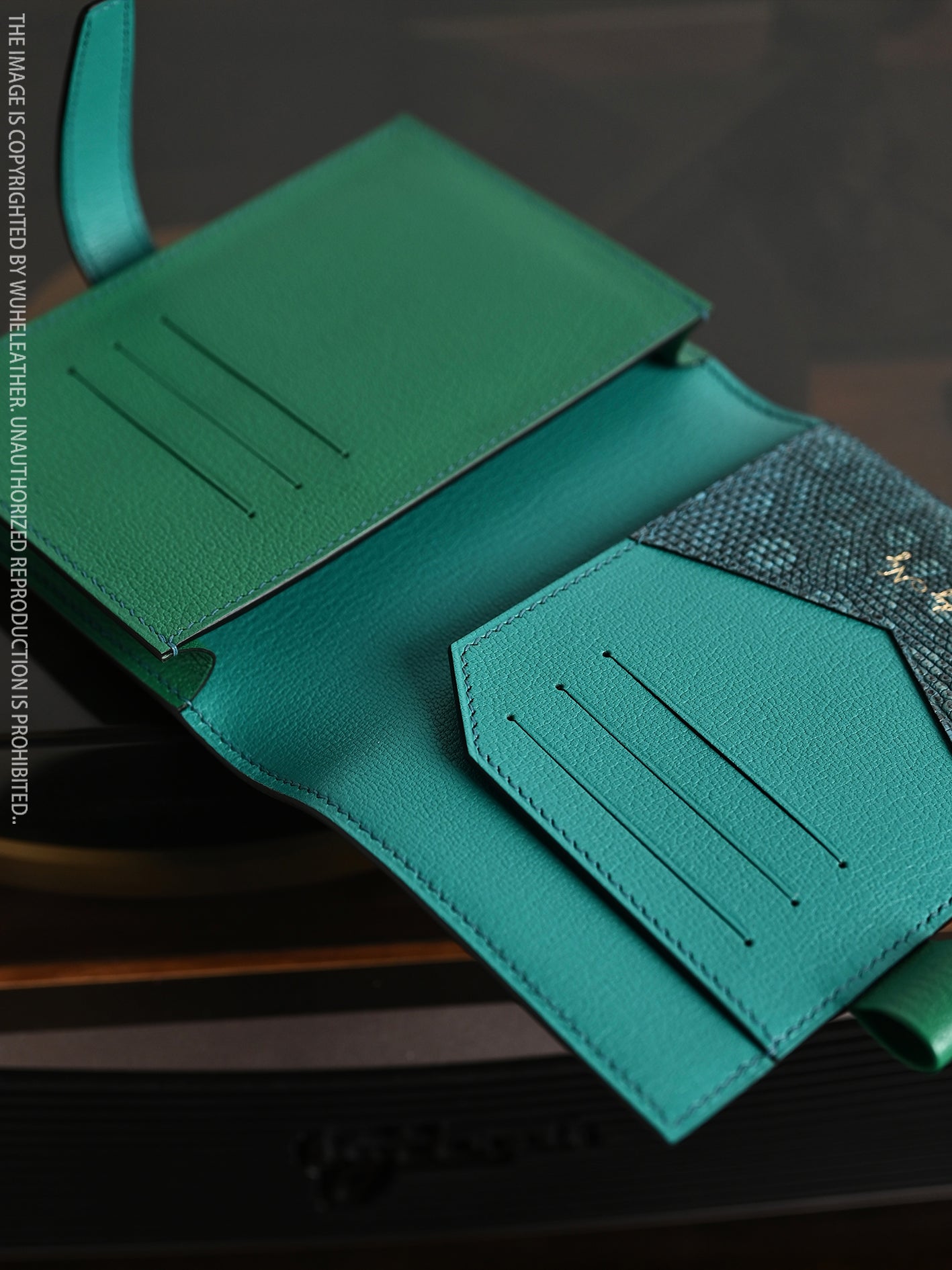 Lizard Skin Passport Holder