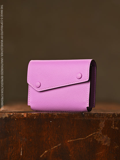 WUHE/In Stock||Maxi Carry Card Case(Calfskin）