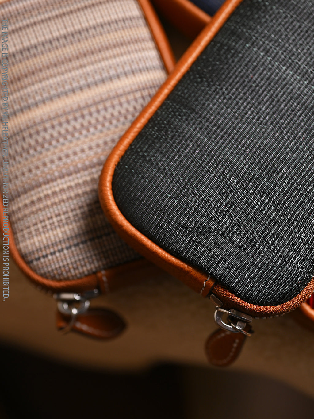WUHE/In Stock||Orb Mini coin purse（crinoline×Barenia Faubourg）