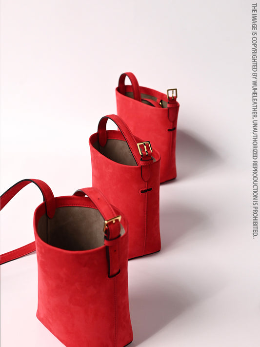 MIni Bucket bag(Italian  leather)