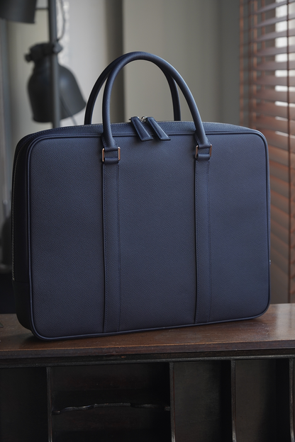 Espom leather briefcase