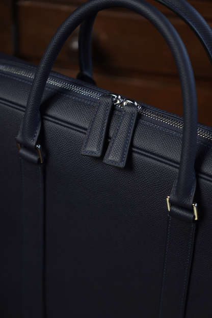 Espom leather briefcase