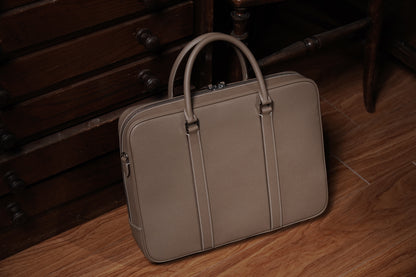 Espom leather briefcase