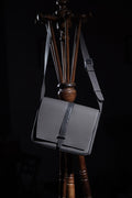 messenger bag with crocodile