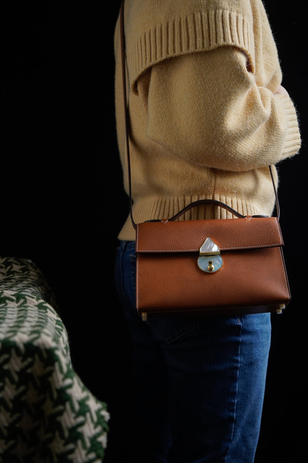 Barenia Faubourg leather shoulder bag