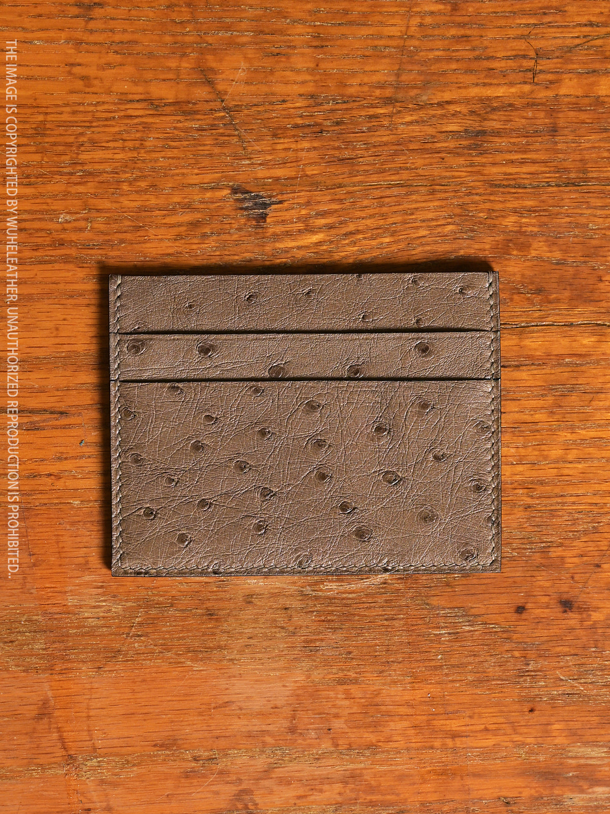 One-piece card holder