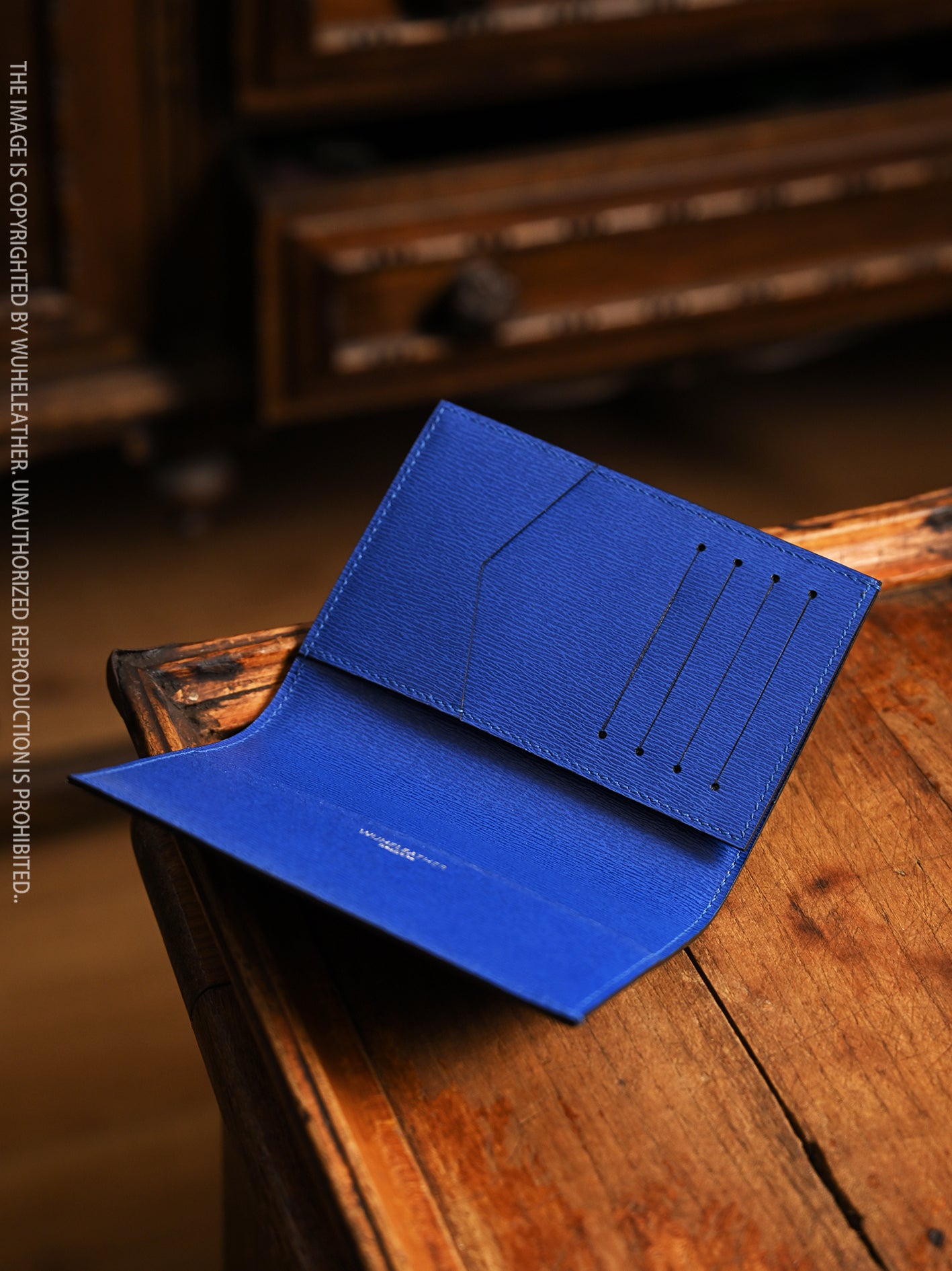 WUHE Journey Passport Case-Calfskin Collection