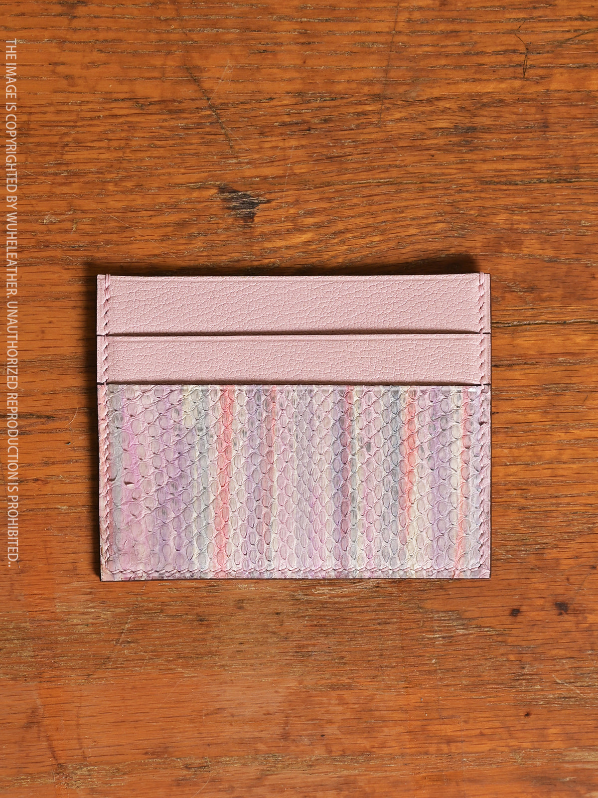 One-piece card holder