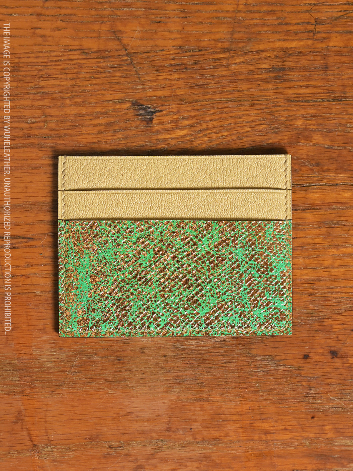 One-piece card holder