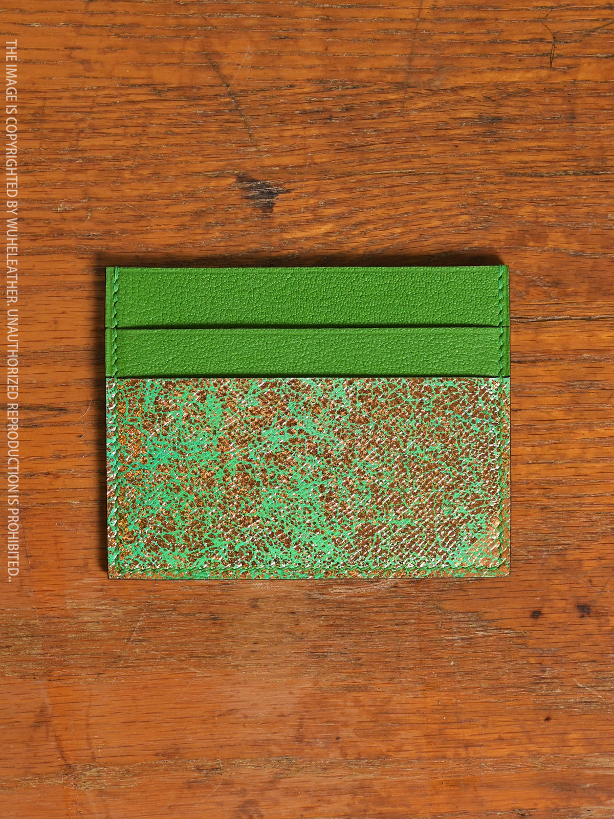 One-piece card holder